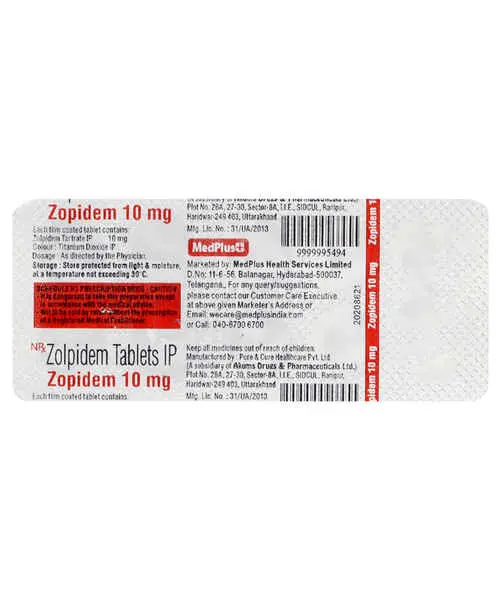 Zolpidem 10mg